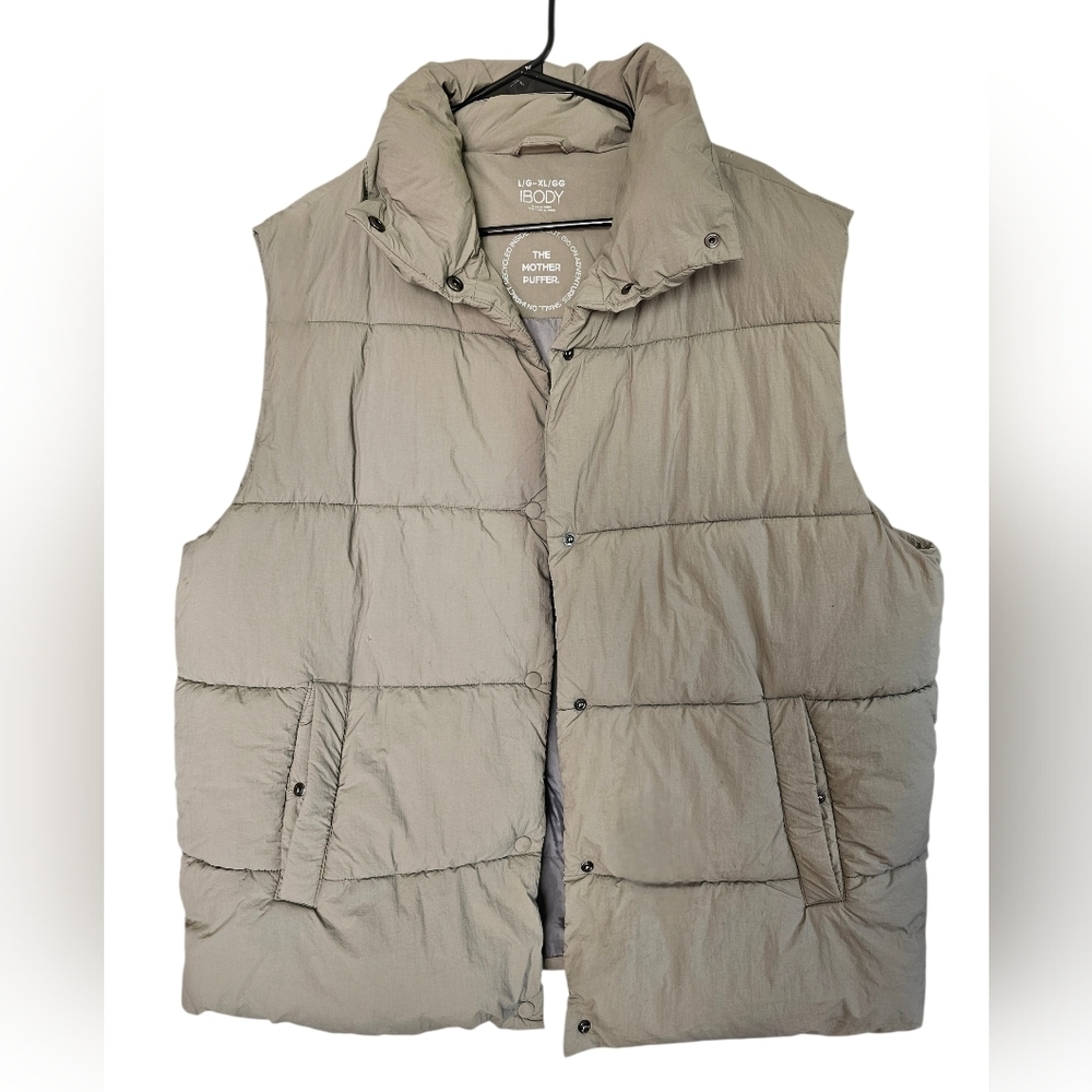 Cotton On Olive Puffer Vest - Picture 5 of 10